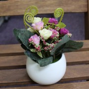 Artificial Rose Decorative Gift for Hotel Lobby Office